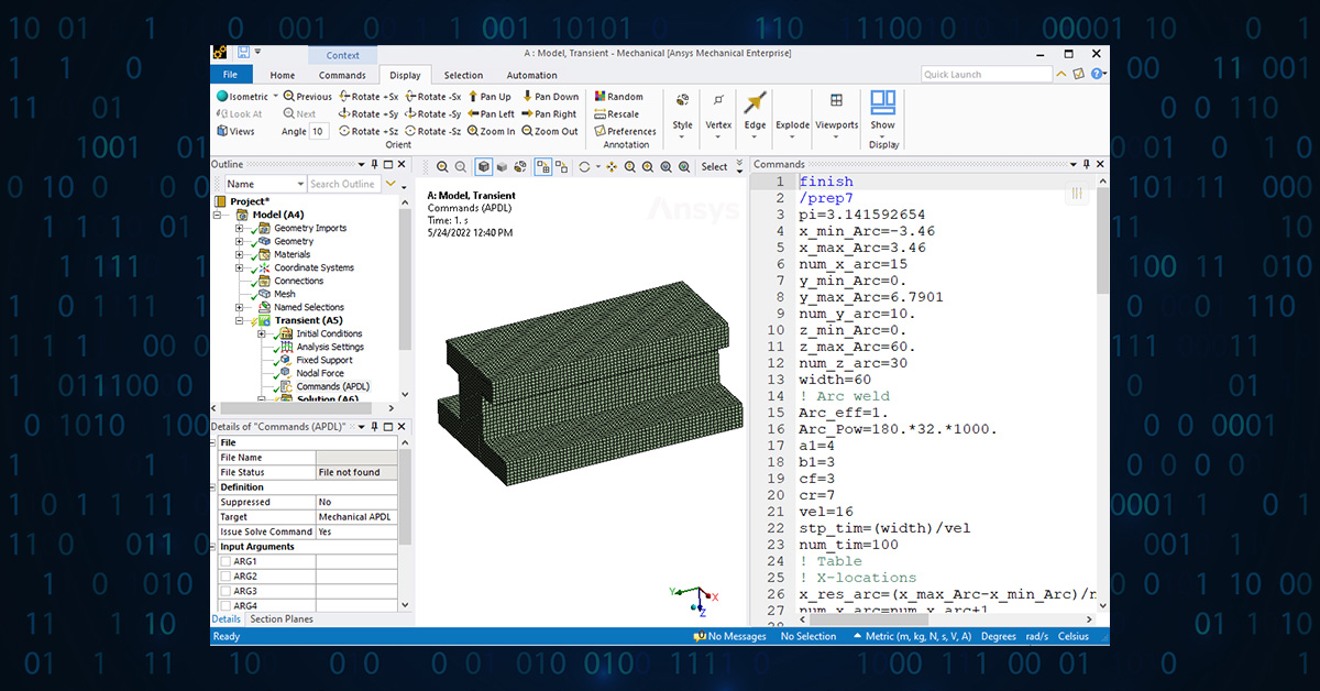 What is APDL? Ansys Parametric Design Language