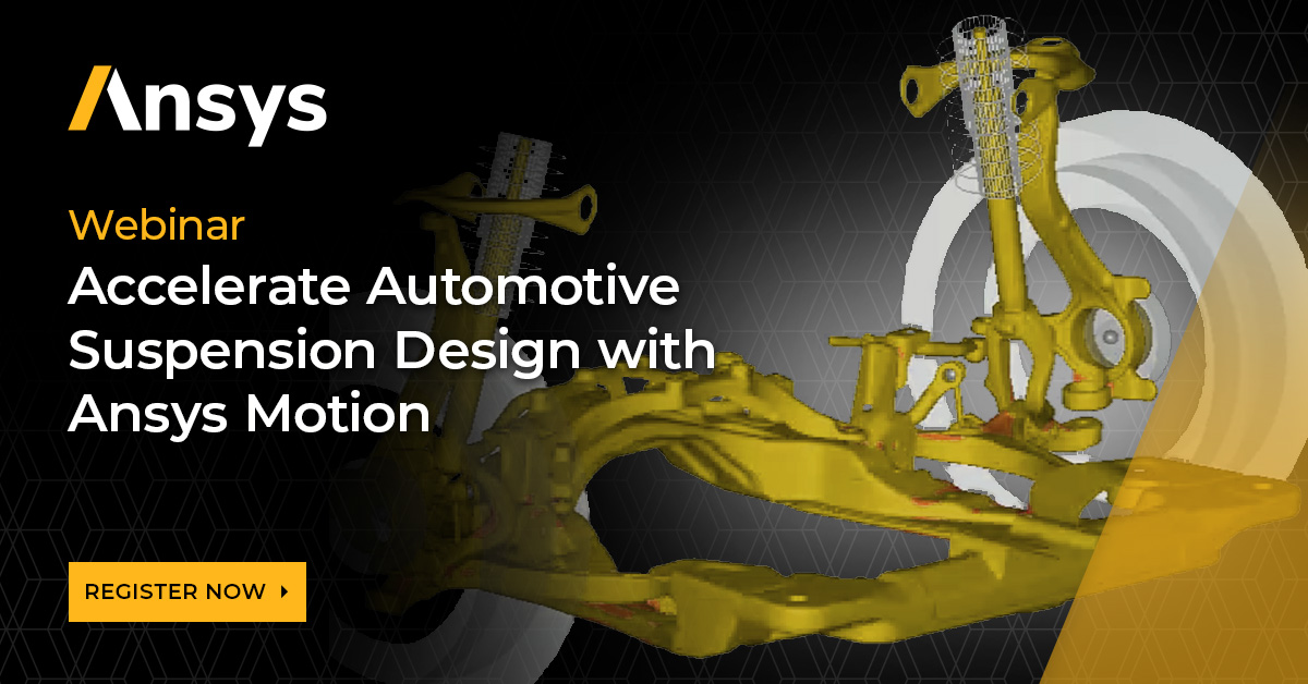 Accelerate Automotive Suspension Design with Ansys Motion | Ansys